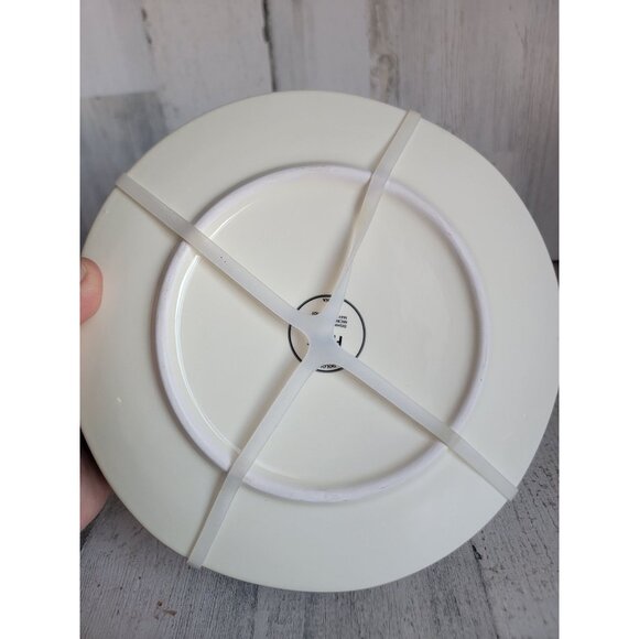 Pier 1 Imports Leaf print set for salad plate floral - Picture 5 of 5